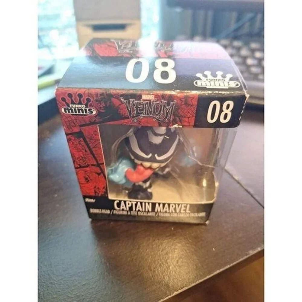 Funko Pop! Minis Marvel Venom Captain Marvel #08 – Vinyl Figure Collectible